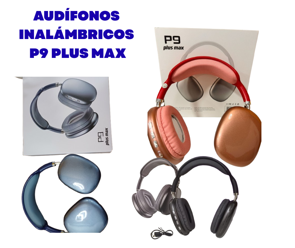 Audífonos P9 Plus Max-ENVIO GRATIS