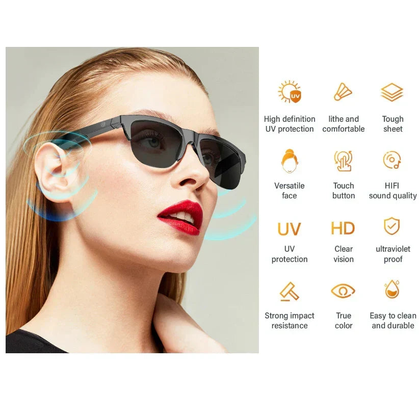 LENTES DE SOL INTELIGENTES XG89 CON BLUETOOTH ALTAVOZ- ENVIO GRATIS