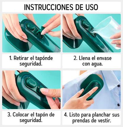 PLANCHA DE ROPA PORTÁTIL
