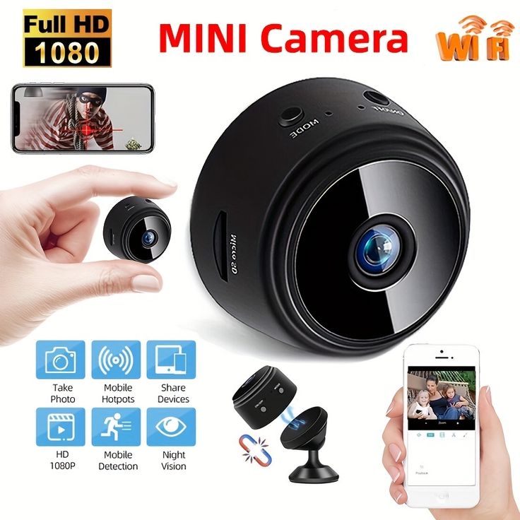 MINI CAMARA ESPÍA WIFI - ENVIO GRATIS