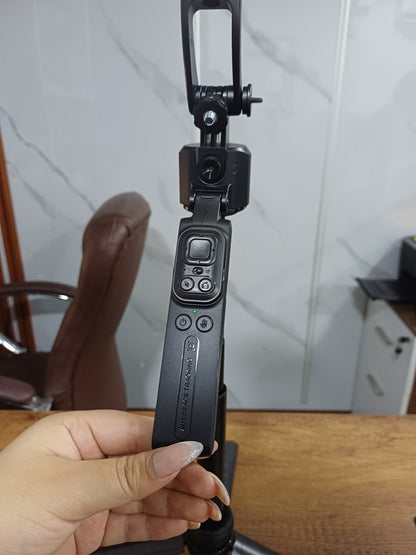 Trípode Inteligente AI  con Seguimiento Facial, 2 Luces LED