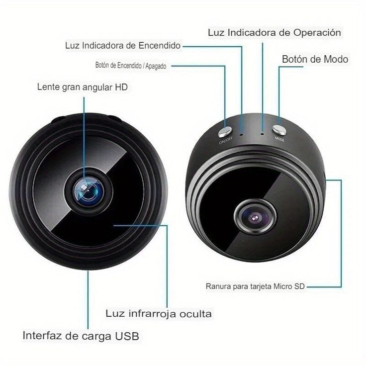 MINI CAMARA ESPÍA WIFI - ENVIO GRATIS