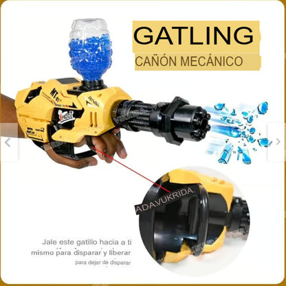 Ametralladora con Balas de Hidrogel Juguete-Color Aleatorio-envio gratis