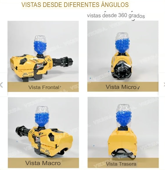 Ametralladora con Balas de Hidrogel Juguete-Color Aleatorio-envio gratis