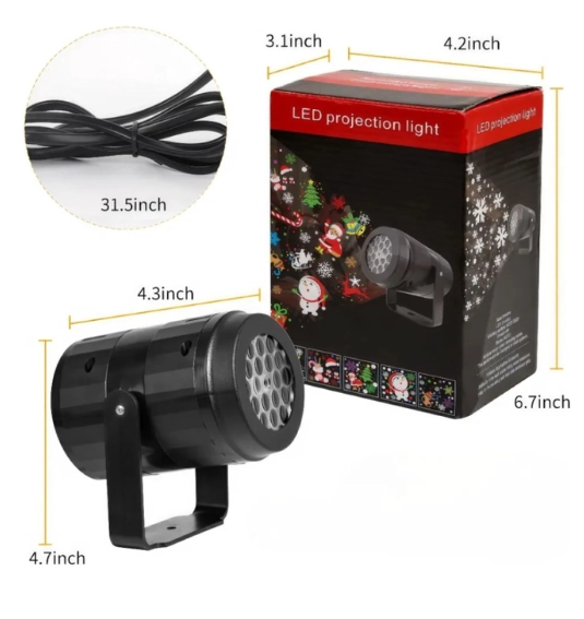 PROYECTOR NAVIDEÑO LED- envió gratis