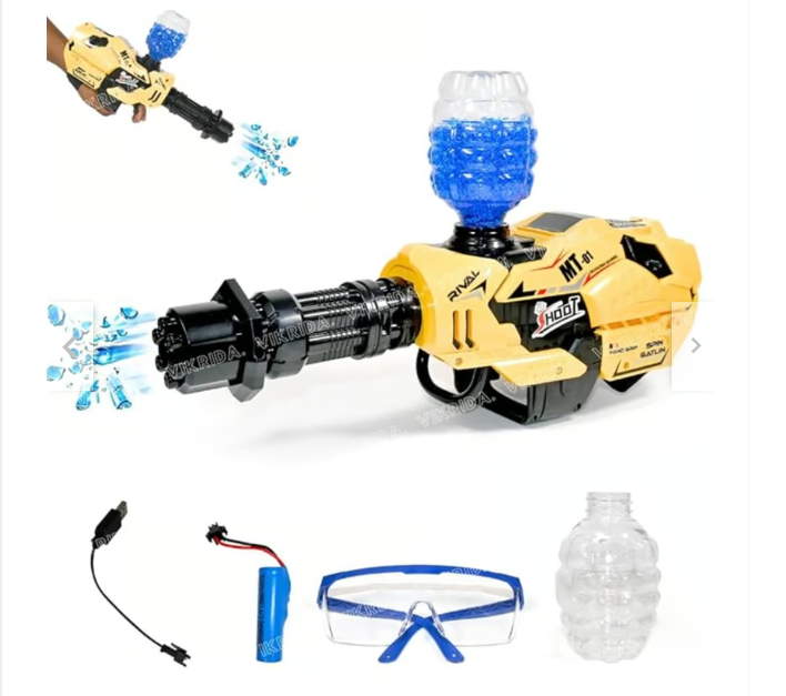 Ametralladora con Balas de Hidrogel Juguete-Color Aleatorio-envio gratis