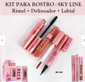 SET DE MAQUILLAJE 3EN1 SHAMANTA- ENVIOS GRATIS