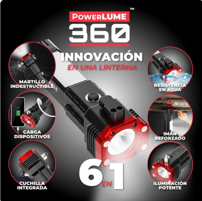 Linterna Multiuso 6 en 1 - ENVIOS GRATIS