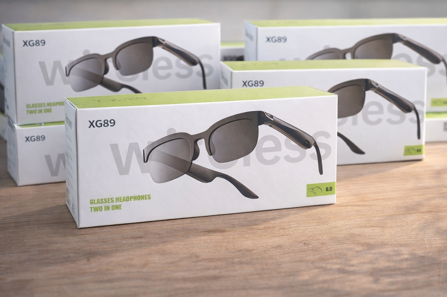 Lentes Inteligentes XG89 con Bluetooth y altavoz