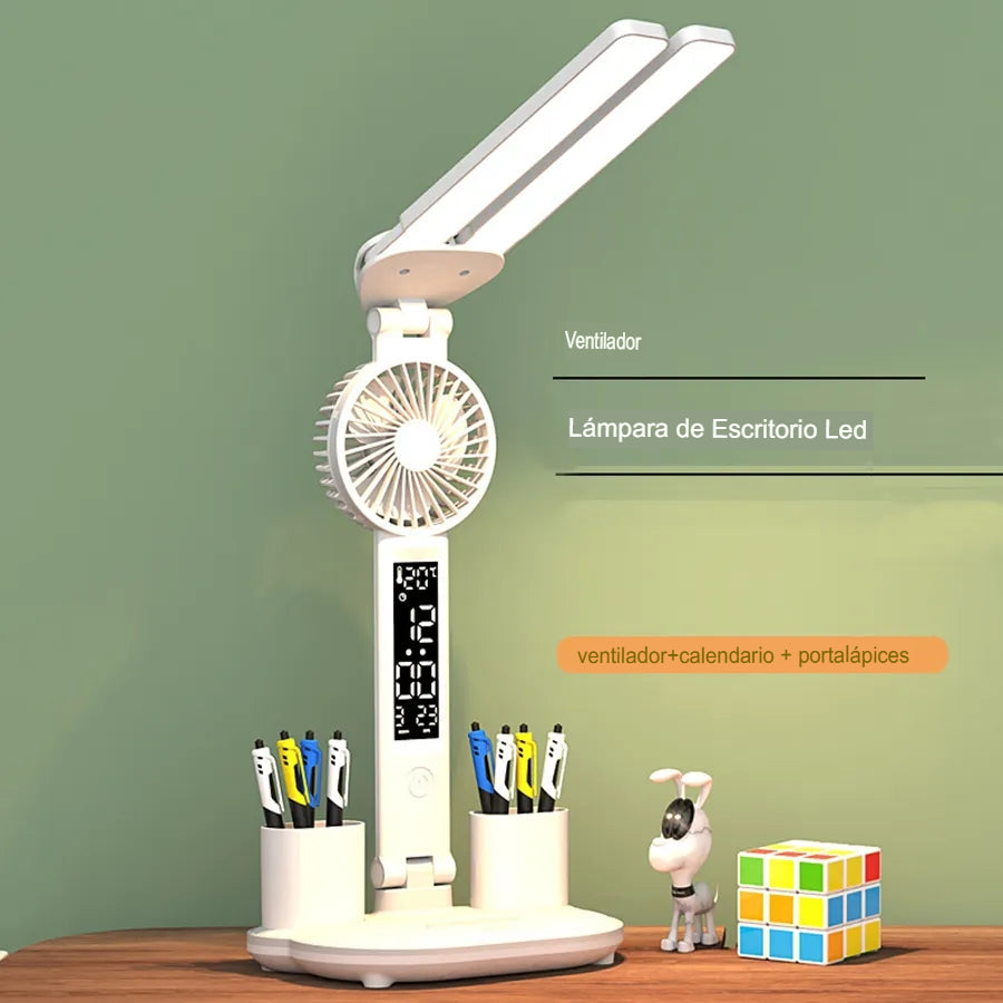 LÁMPARA LED CON VENTILADOR- ENVIOS GRATIS