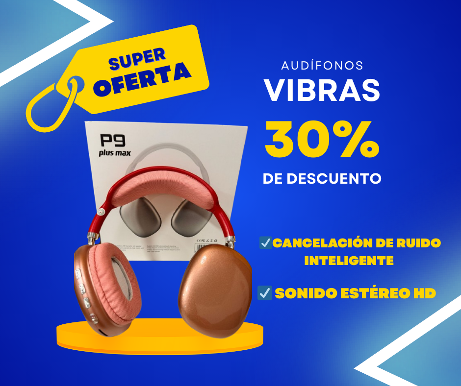 Audífonos P9 Plus Max-ENVIO  GRATIS