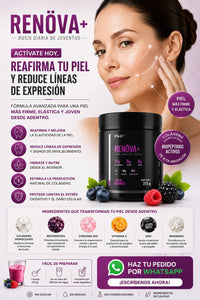 COLAGENO CON BIOPEPTIDOS ACTIVOS RENÖVA+ ENVIOS GRATIS