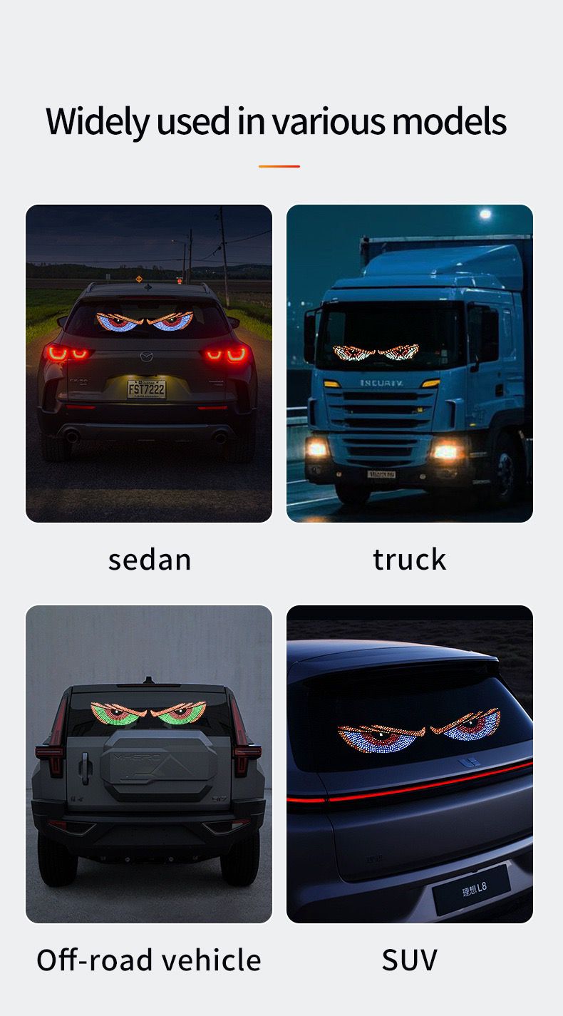 😈 LUCES “OJOS DE DEMONIO” PARA AUTO 🚗🔥
