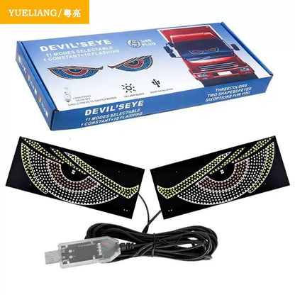 😈 LUCES “OJOS DE DEMONIO” PARA AUTO 🚗🔥